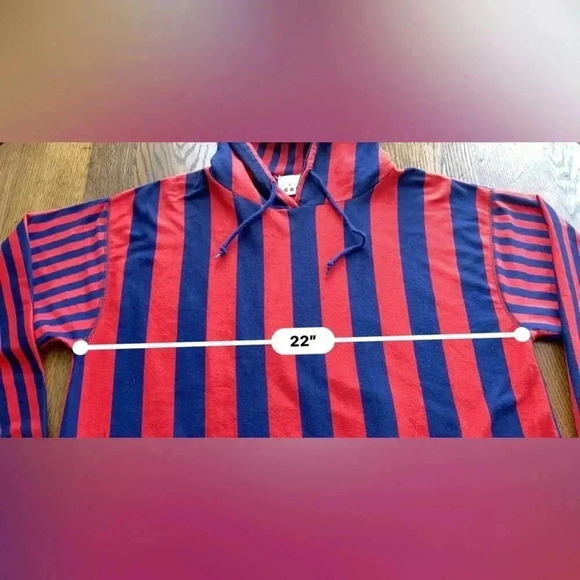 Carolina Colors II Stripped Pullover Hoodie Size 18W - Picture 8 of 16